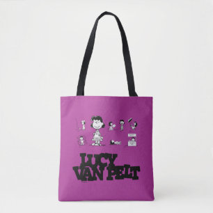 Peanuts   Lucy Tote Bag