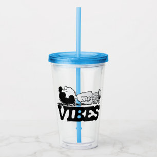 Peanuts Lucy Vibes Acrylic Tumbler