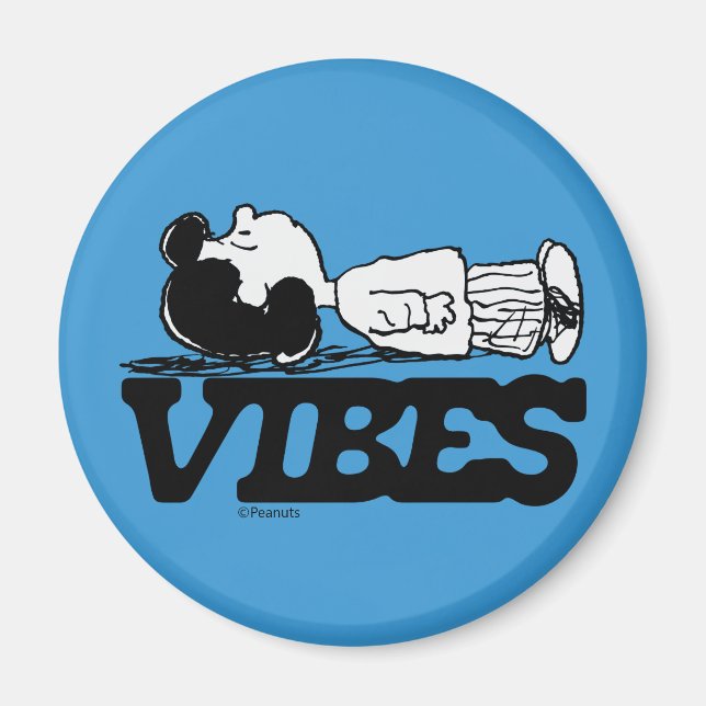 Peanuts | Lucy Vibes Magnet (Front)
