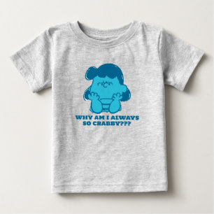 Peanuts   Lucy Who Says I'm Crabby?? Baby T-Shirt