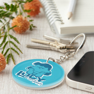 Peanuts   Lucy Who Says I'm Crabby?? Keychain