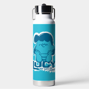 Peanuts   Lucy Who Says I'm Crabby?? Water Bottle
