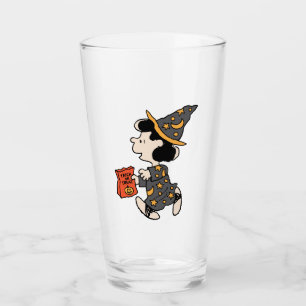 Peanuts Lucy Witch Costume Halloween Glass