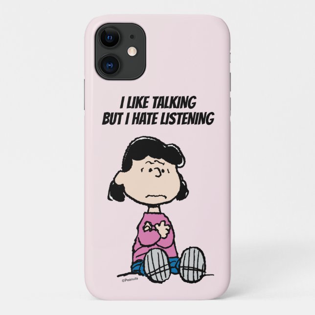 Peanuts | Lucy With Arms Crossed Case-Mate iPhone Case (Back)