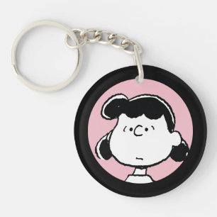 Peanuts   Lucy's Faces Keychain