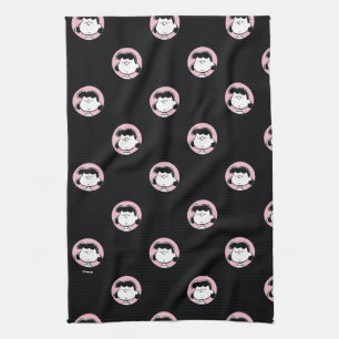 Peanuts   Lucy's Faces Kitchen Towel