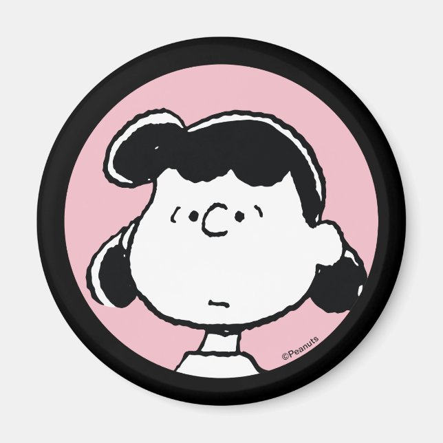 Peanuts | Lucy's Faces Magnet (Front)
