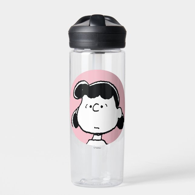 Peanuts | Lucy's Faces Water Bottle (Front)