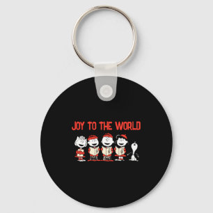 Peanuts Merry Christmas Holiday Choir _1 Keychain