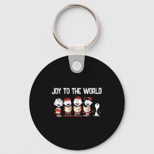 Peanuts Merry Christmas Holiday Choir Keychain