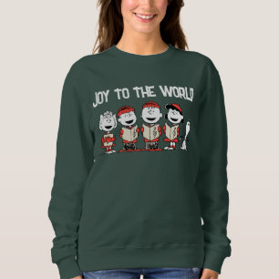 Peanuts   Merry Christmas Holiday Choir Sweatshirt