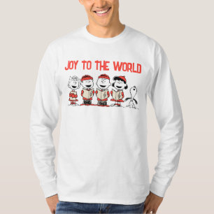 Peanuts   Merry Christmas Holiday Choir T-Shirt