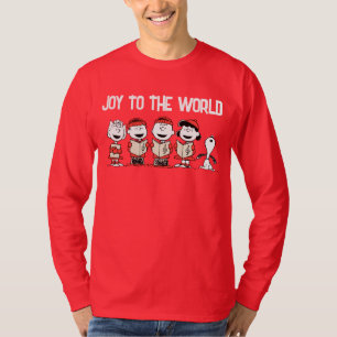 Peanuts Merry Christmas Holiday Choir T-Shirt