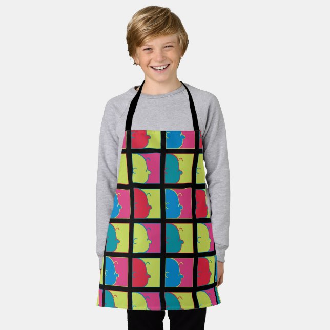 Peanuts | Modern Pop Art Charlie Brown Apron (Worn)