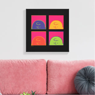 Peanuts   Modern Pop Art It's Charlie Brown Canvas Print