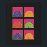 Peanuts | Modern Pop Art It's Charlie Brown Faux Canvas Print<br><div class="desc">Check out this colourful pop art style Peanuts design featuring Charlie Brown.</div>