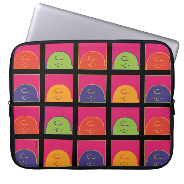 Peanuts | Modern Pop Art It's Charlie Brown Laptop Sleeve (Front)