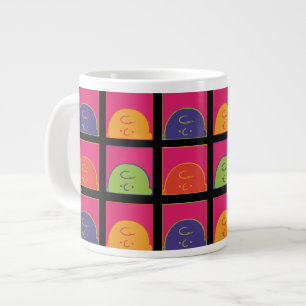 Peanuts   Modern Pop Art It's Charlie Brown Large Coffee Mug