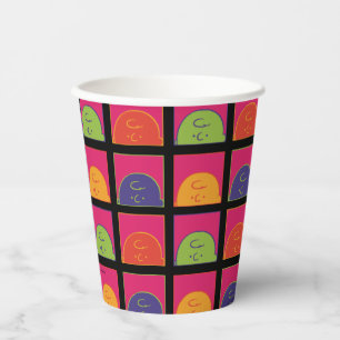 Peanuts   Modern Pop Art It's Charlie Brown Paper Cups