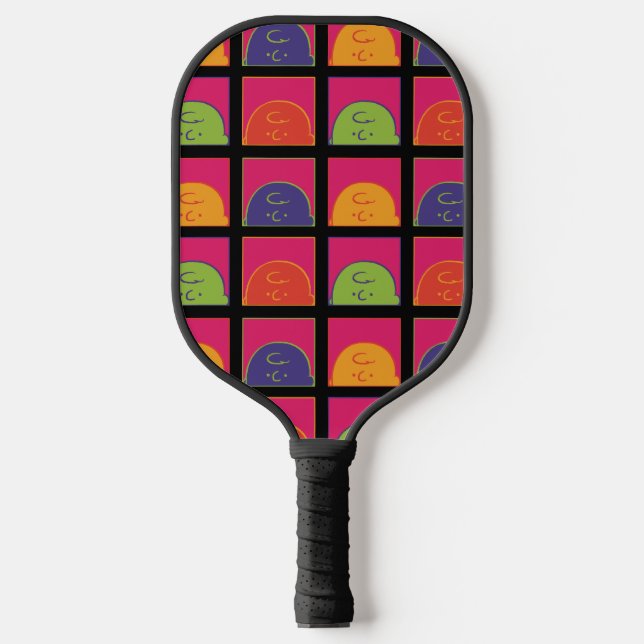 Peanuts | Modern Pop Art It's Charlie Brown Pickleball Paddle (Front)