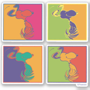 Peanuts Modern Pop Art Snoopy