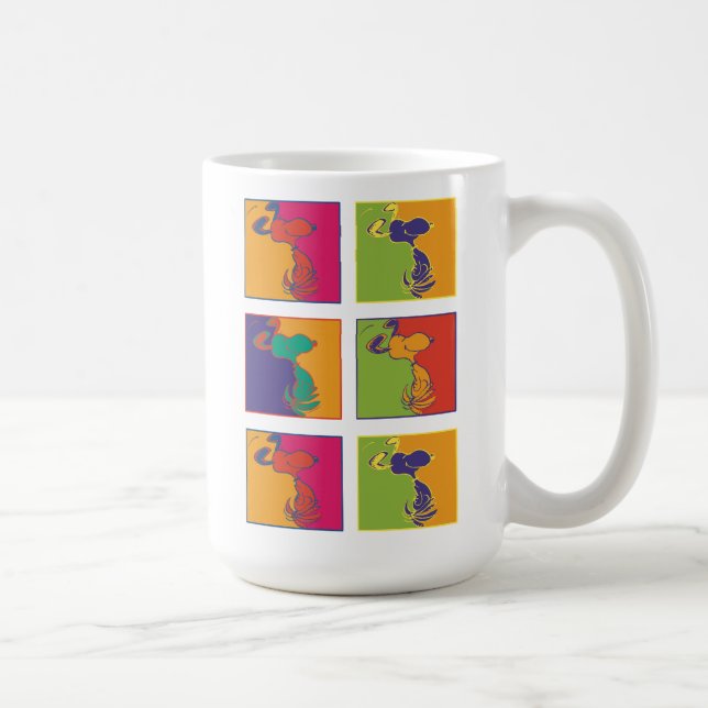 Peanuts | Modern Pop Art Snoopy Coffee Mug (Right)