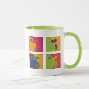 Peanuts   Modern Pop Art Snoopy Mug