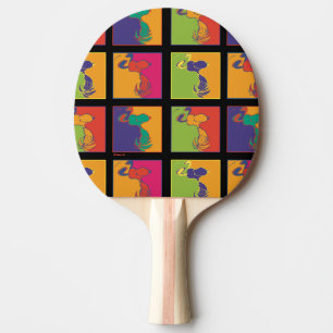 Peanuts Modern Pop Art Snoopy Ping Pong Paddle