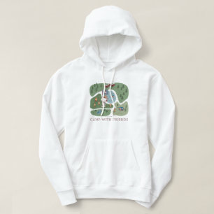 Peanuts   Nestled in the Mountains Campsite Hoodie