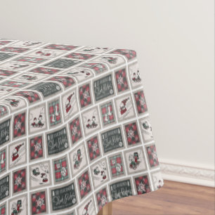 Peanuts   Old Fashioned Sleigh Rides Pattern Tablecloth