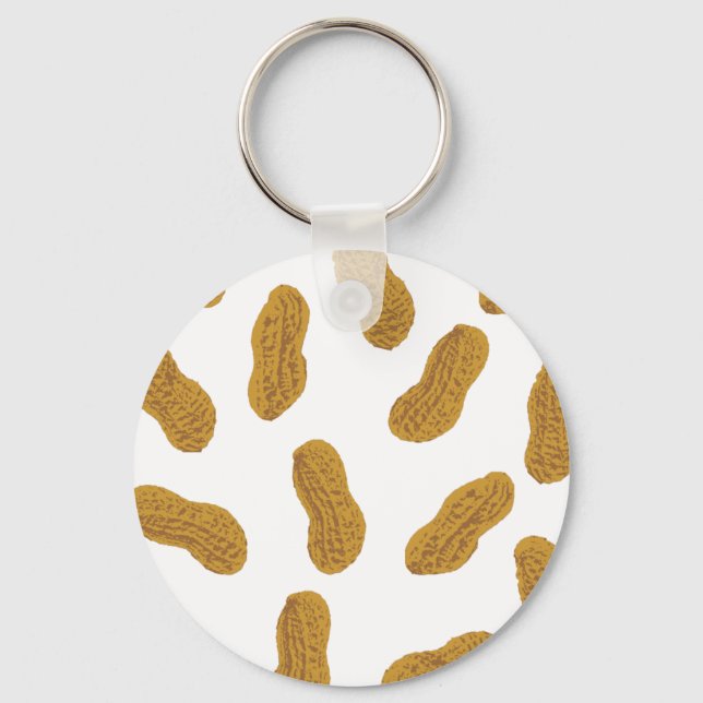 Peanuts pattern keychain (Front)