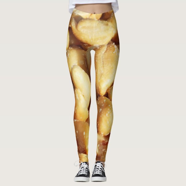 Peanuts pattern Leggings modern trendy (Front)