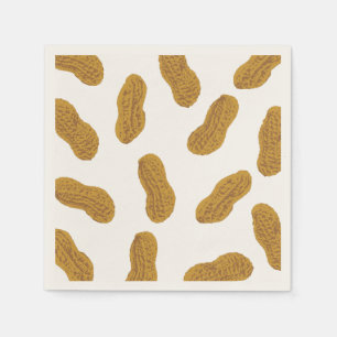 peanuts pattern napkin