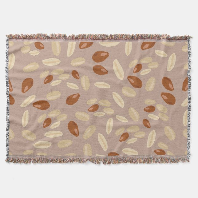 Peanuts Pattern Throw Blanket (Front)