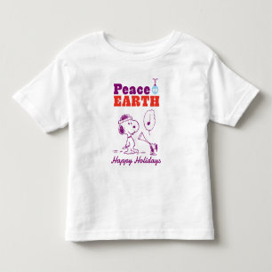 Peanuts Peace on Earth Snoopy & Woodstock Toddler T-shirt