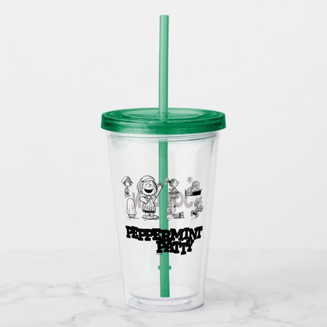 Peanuts | Peppermint Patty Acrylic Tumbler (Front)