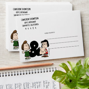 Peanuts   Peppermint Patty & Marcie Envelope