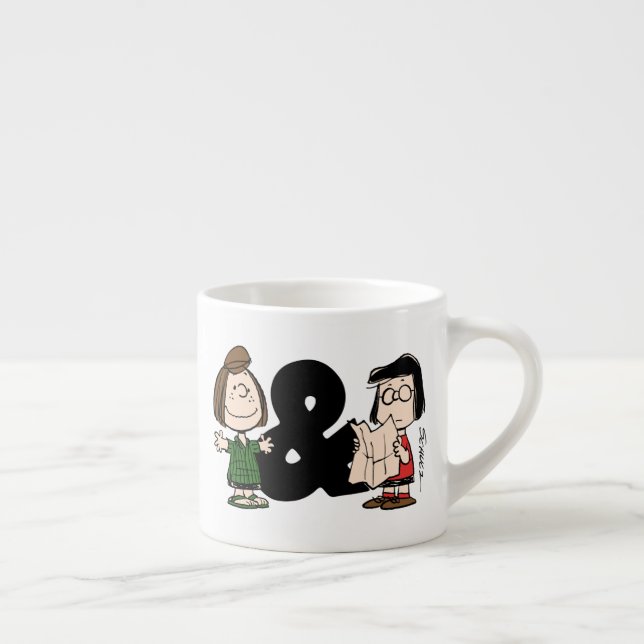 Peanuts | Peppermint Patty & Marcie Espresso Cup (Right)