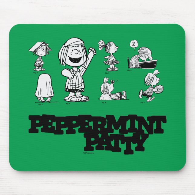 Peanuts | Peppermint Patty Mouse Pad (Front)