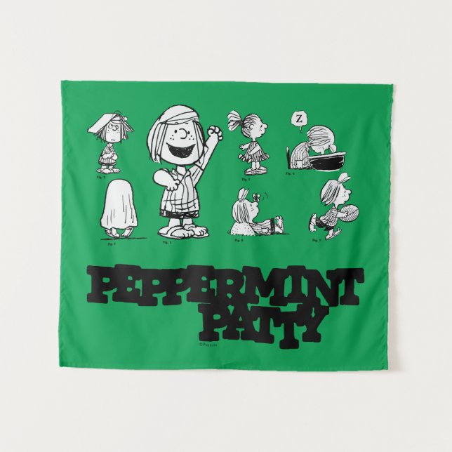 Peanuts | Peppermint Patty Tapestry (Front (Horizontal))