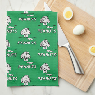 Peanuts   Peppermint Patty Thoughts Kitchen Towel