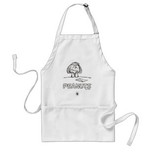 Peanuts   Peppermint Patty Thoughts Standard Apron
