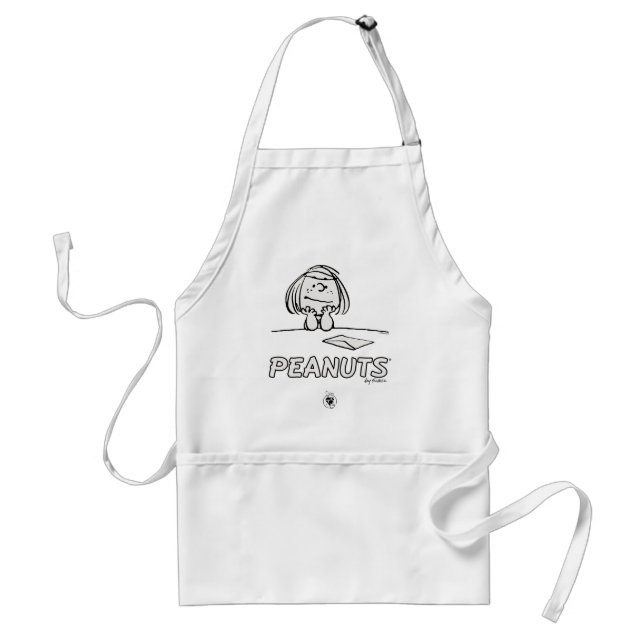 Peanuts | Peppermint Patty Thoughts Standard Apron (Front)