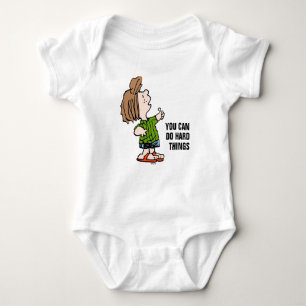 Peanuts   Peppermint Patty Thumbs Up Baby Bodysuit