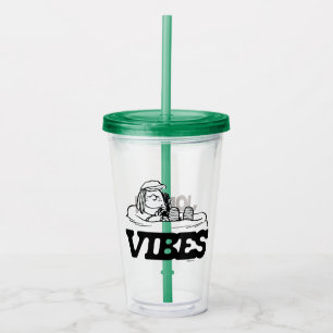 Peanuts   Peppermint Patty Vibes Acrylic Tumbler