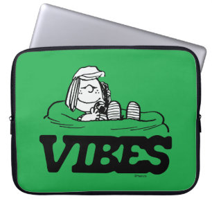 Peanuts Peppermint Patty Vibes Laptop Sleeve