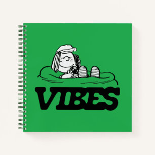 Peanuts   Peppermint Patty Vibes Notebook