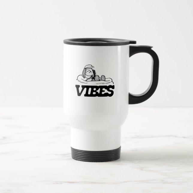 Peanuts | Peppermint Patty Vibes Travel Mug (Right)