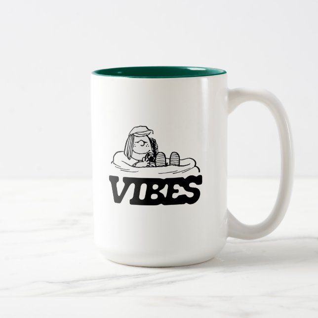 Peanuts | Peppermint Patty Vibes Two-Tone Coffee Mug (Right)