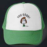 Peanuts | Peppermint Patty You Good? Trucker Hat<br><div class="desc">Check out this fun Peanuts design featuring Peppermint Patty.</div>
